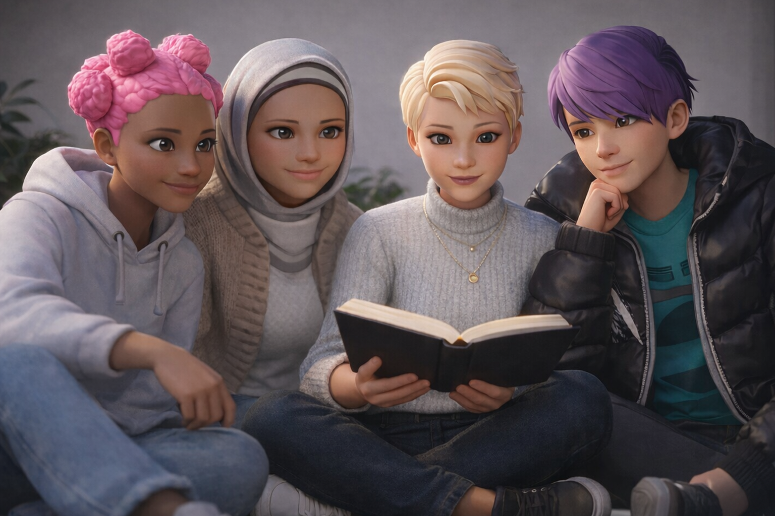 Virtual character used in behavior simulation